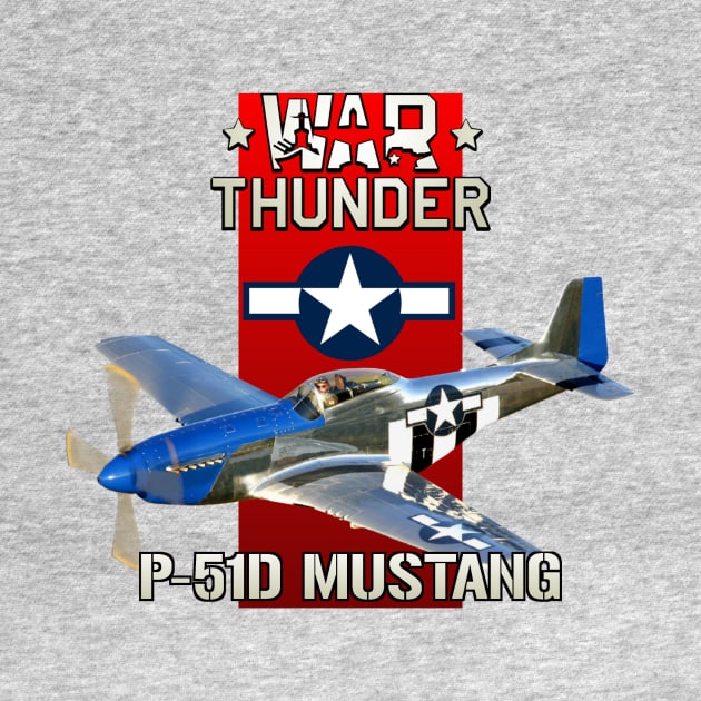 P-51D Mustang by MilMerchant